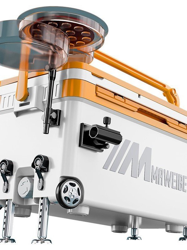 A fishing box can be used with an umbrella box and a 2024 new super light fishing box can be used for multipurpose backseat